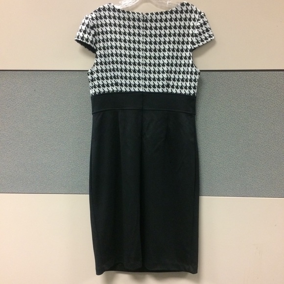 ✔️Studio One ✔️Houndstooth Bow Dress - Picture 3 of 6